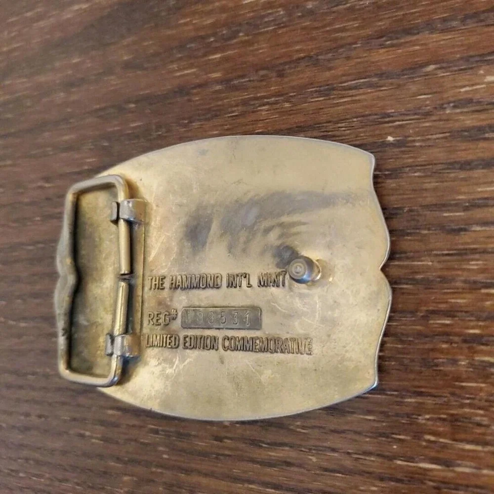 Limited Edition Gold and Silver Buckle from The‎ Hanmond Int'l Mint